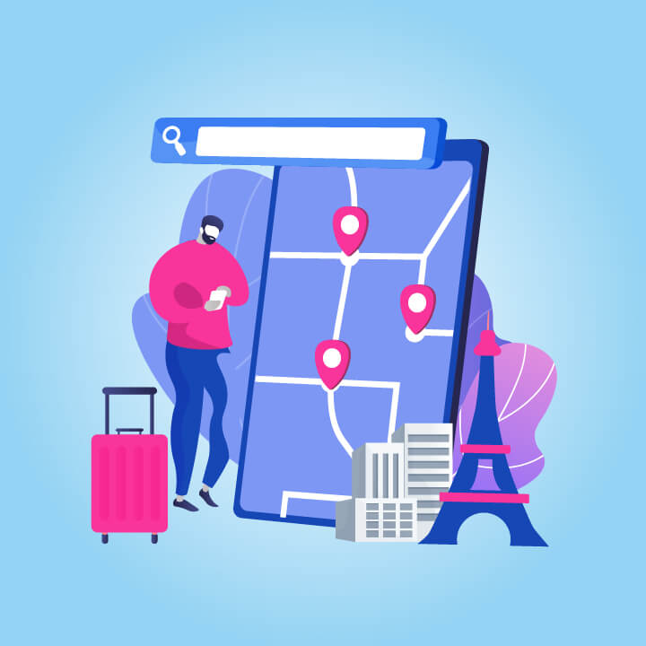 travel app development cost blog